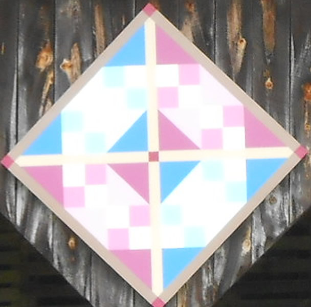 image of quilt block called Hatties Pride